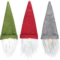 Christmas Gonk Wine Sleeves - 3 Colours & Pack Option!