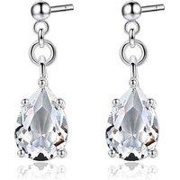 Crystal Tear Drop Earrings