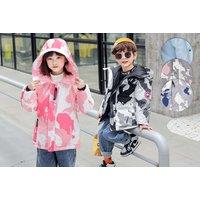 Children'S Hooded Coat - Ages 2-11 Years - 6 Designs - Pink
