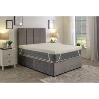 2 Inch Deep Luxurious Memory Foam Mattress Topper In 5 Sizes