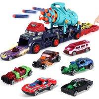 4 in 1 Kids Transport Launch Alloy Truck
