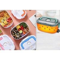 Electric Heated Lunch Box In 6 Colour Options