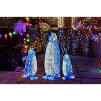 Christmas Decoration Acrylic Led Penguin Light In 4 Options