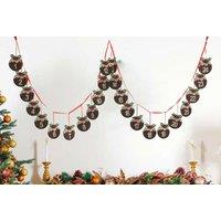 Festive Christmas Garland 260Cm Nativity Felt Calendar