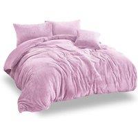 Luxurious Ultra-Soft Teddy Waffle Duvet Cover Set - 4 Sizes