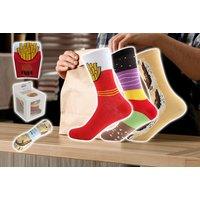 Cute Fast Food Crew Socks Set In 3 Design Options