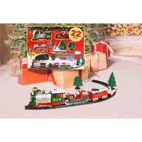 Christmas Train Track Set With Lights And Sound