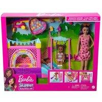 Barbie Skipper Babysitters Bounce House Playset