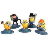 Minions Set of 5 Collectible Mini Figures - Ages 3+, Imaginative Play, Movie Characters