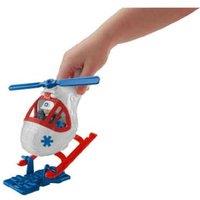 City Helicopter And Medic Figure Playset