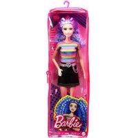 Barbie Fashionistas Collectable Doll With Blue Hair - Imaginative Play For Ages 3+