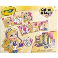 Crayola Colour n Style Catwalk Playset - Creative Toy for Ages 6+, Customisable Fashion Activity Set