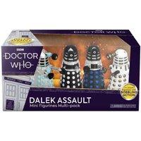 Doctor Who Dalek Invasion Mini Figurines Set - Collectible Toy Figures, Imaginative Play, Ages 6+