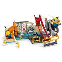LEGO Minions Gru's Lab Building Set - Imaginative STEM Toy for Ages 4+