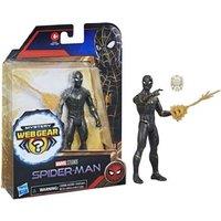 Spider-Man Mystery Web Black Suit Action Figure - Imaginative Play Toy, Ages 4+, Collectible Gift