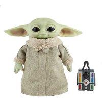 Star Wars Grogu The Child 12-in Interactive Plush Toy - Remote Control, Ages 3+, Mandalorian Theme