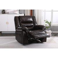 Cordoba Leather Recliner Armchair In 3 Colours