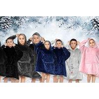 Hugg And Snug Kids Blanket Hoodie In 5 Colours