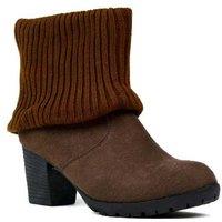 Unisex Black Women'S Waterproof Slip-On Winter Ankle Boots With Faux Fur Lining - Non-Slip Sole