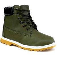 Unisex Black Women'S Waterproof Lace-Up Ankle Boots - Durable, All-Weather Fashion Footwear