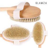 Long Handle Exfoliating Scalp & Body Brush - For All Hair Types, Deep Cleansing
