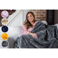 Dreamcatcher Luxurious Fleece Faux Fur Blanket - 7 Colours