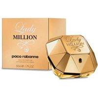 Paco Rabanne Lady Million Eau de Parfum 50ml - Luxury Women's Fragrance with Neroli & Raspberry