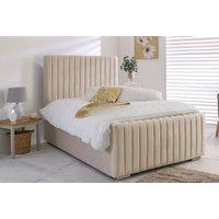 Khloe Elegant Bed Frame & Plush Velvet Base