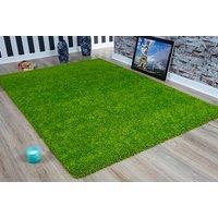 Colourful Shaggy Living Room Rug - 5 Sizes & 15 Colours