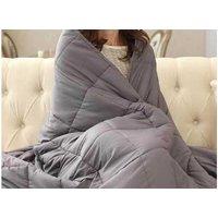 Luxury Weighted Blanket - Plush Fleece Flannel, Deep Pressure Comfort for Adults & Teens