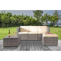 Mumbai Deluxe 3 Piece Rattan Lounge Set