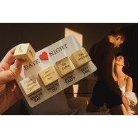 Date Night Wooden Dice Game