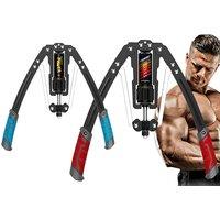Adjustable Steel Resistance Twister Arm Strength Trainer - Heavy-Duty, Compact, 10-200kg