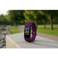 115 Plus Waterproof Smart Watch Fitness Tracker - Heart Rate Monitor, Sleep Tracker & Wearable Tech for Android & iOS