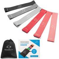 Dynamic Gym Band Set: 5Lbs To 40Lbs