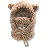 Unisex Brown 1 Or 3 Pack Warm Fur Snood Hat - 3 Colours