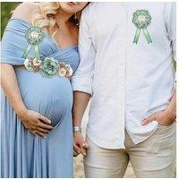 Maternity Sash And Corsage Set