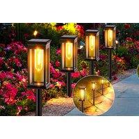 Solar Outdoor Tungsten Lawn Lamp In 2 Sets