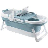 Adult Foldable Home Spa Bathtub With Cover - Relaxation Oasis