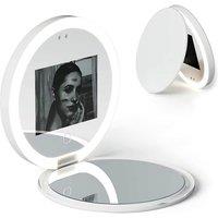 Uv Magic Mirror With Sunscreen Coverage Check Camera
