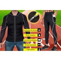 Men'S Thermal Sports Training Workout Set In 6 Sizes