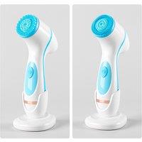 3-in-1 Silicone Facial Cleansing and Massaging Brush