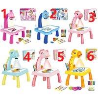 Kids' Led Projector Drawing Table - 6 Styles!
