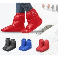 Winter Duck Down Insulated Water-Resistant Booties