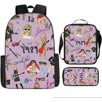 Taylor Swift Inspired Backpack And Lunchbox Set - 9 Styles