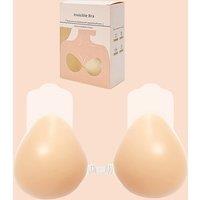 Unisex Black 3D Silicone Adhesive Bra - Superior Lift & Comfort