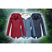 Women'S Waterproof Lightweight Rain Jacket - 6 Sizes & 7 Colours