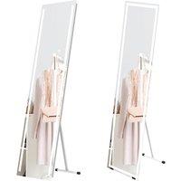 Illuminated Led Dressing Room Stand Up Mirror - 360 Or 408 Led Beads