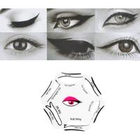 6-In-1 Versatile Eyeliner Stencil Set For Perfect Cat Eyes