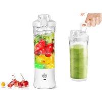 Portable Multi-Function Smoothie Blender - 600ml, 6-Blade, Rechargeable, 8 Colour Options